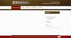 Desktop Screenshot of mebleinteriors.pl